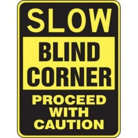 Accuform SURFACE  DRIVING CONDITIONS SIGN FRW477HP FRW477HP